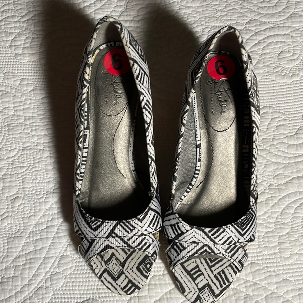 Women’s open toe cork heel